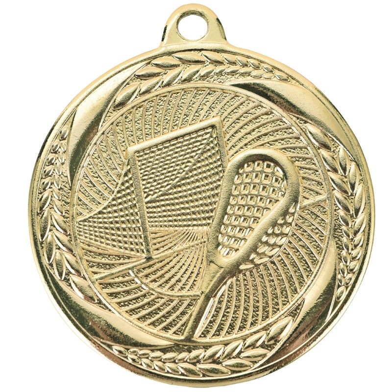 LACROSSE MEDAL 2" BG