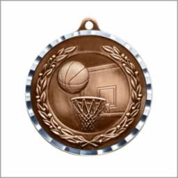 BASKETBALL MEDAL ANTIQUE AB