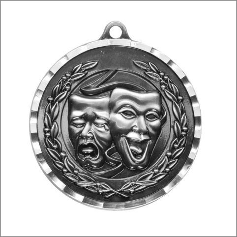 DRAMA MEDAL ANTI SILVER