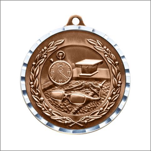 SWIMMING MEDAL ANTIQUE B