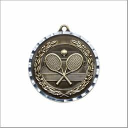 TENNIS MEDAL ANTIQUE GOL