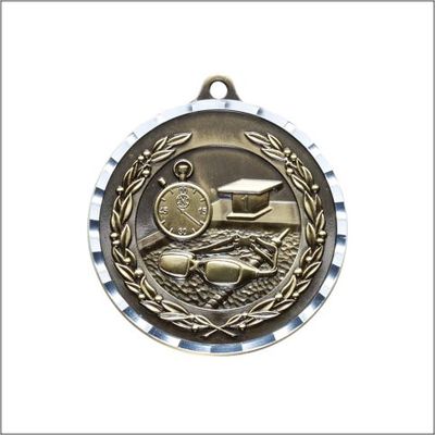 SWIMMING MEDAL ANTIQUE G