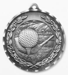 GOLF 2.75" MEDAL AS