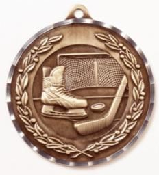 HOCKEY 2.75" MEDAL AB
