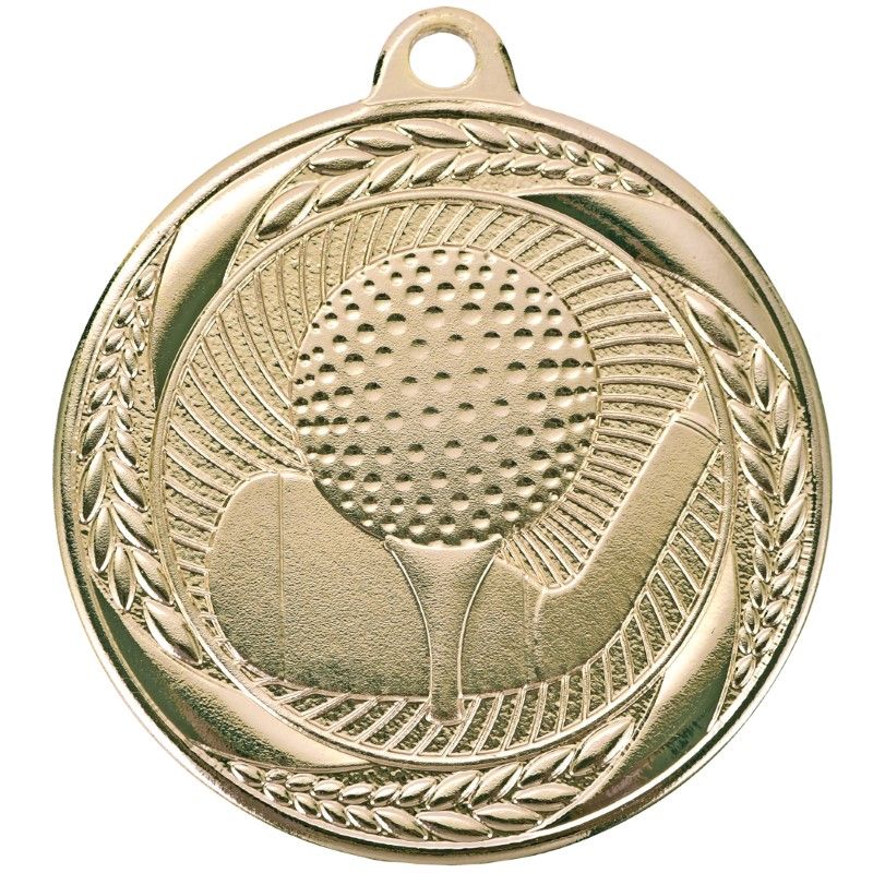 GOLF MEDAL 2" BG
