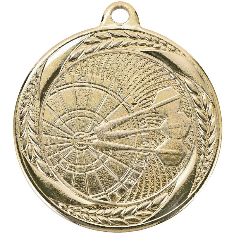 DARTS MEDAL 2" BG