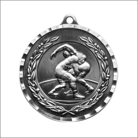 AS WRESTLING MEDAL ANTIQUE