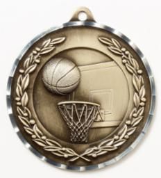 BASKETBALL 2.75" MEDAL G