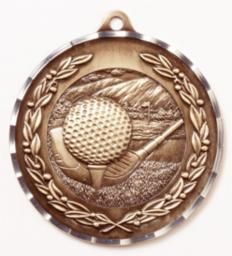 GOLF 2.75" MEDAL AB