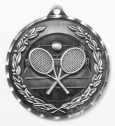 TENNIS 2.75" MEDAL AS