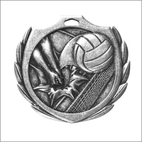 BURST MEDAL VOLLEYBALL AS