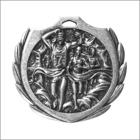 BURST MEDAL CROSS COUNTR AS