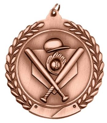 BASEBALL MEDAL BRONZE 1-