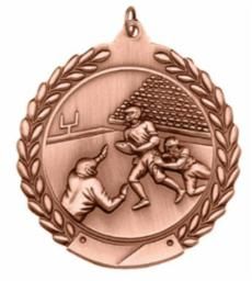 FOOTBALL MEDAL BRONZE 1-