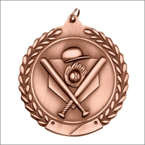 BASEBALL MEDAL BRONZE 2-B