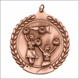 CHEERLEADING MEDAL BRNZ