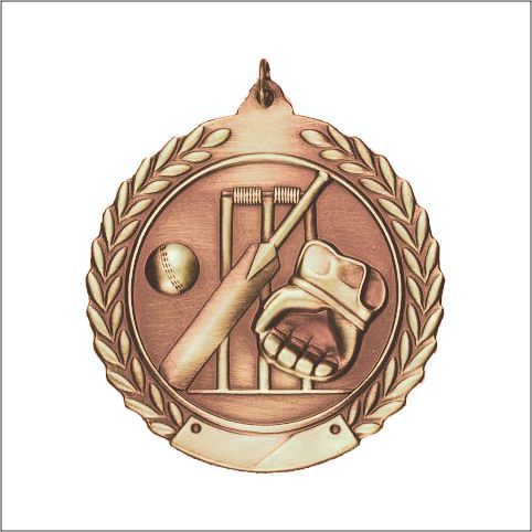 CRICKET MEDAL BRONZE 2-3