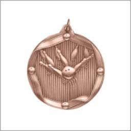 BOWLING MEDAL BRONZE 2-1