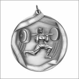 WEIGHTLIFTER MED SLVR F