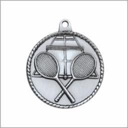 TENNIS MEDAL 2" ANTIQUE SV
