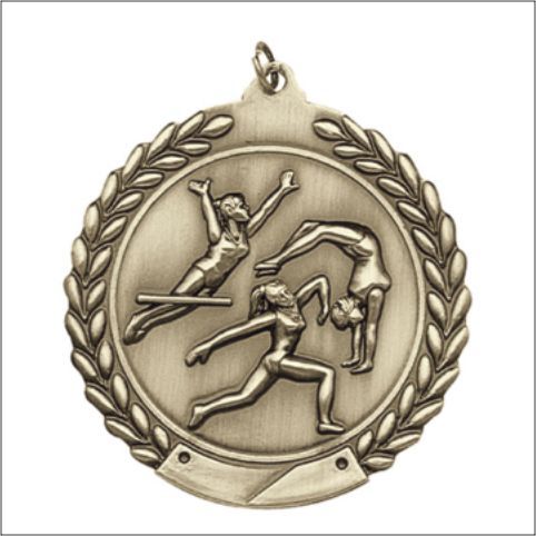 GYMNASTICS F MEDAL GOLD