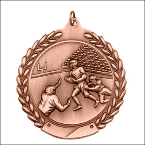 FOOTBALL MEDAL BRONZE 2- AB