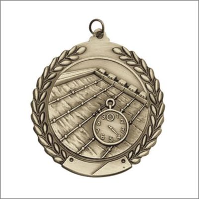 SWIMMING MEDAL GOLD 2-3/