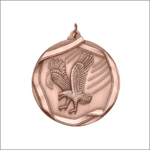 EAGLE MEDAL BRONZE 2-1/4
