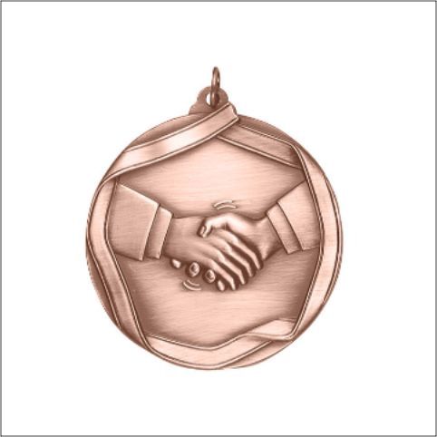 HANDSHAKE MEDAL BRONZE 2
