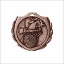 BASKETBALL BURST MEDAL A