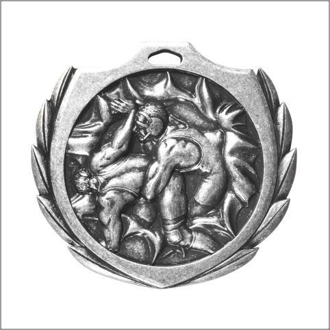 BURST MEDAL WRESTLING AS