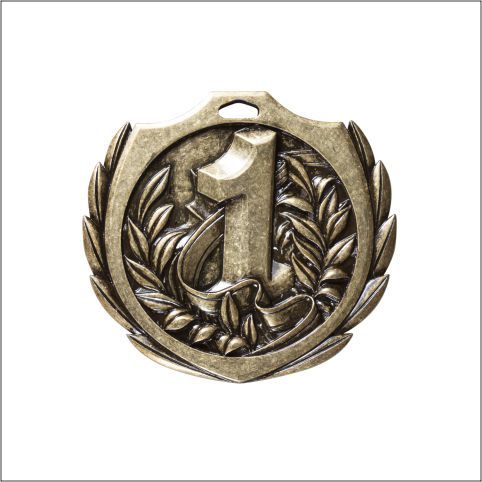 BURST MEDAL 1ST PLACE AG
