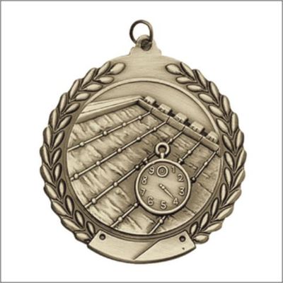 SWIMMING MEDAL GOLD 1-3/