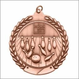 BOWLING MEDAL BRONZE 2-3