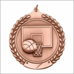 BASKETBALL MEDAL BRONZE AB