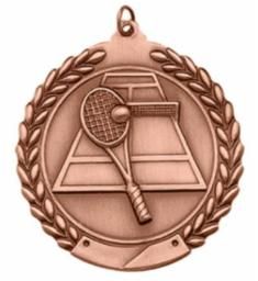 TENNIS MEDAL BRONZE 2-3/