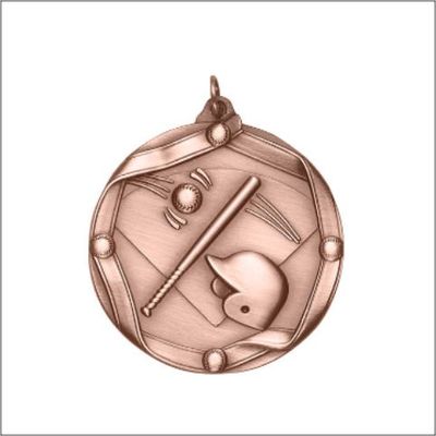 BASEBALL MEDAL BRONZE 2-BR