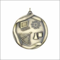 SCIENCE MEDAL GOLD 2-1/4
