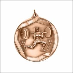 WEIGHTLIFTER MED BRNZ F