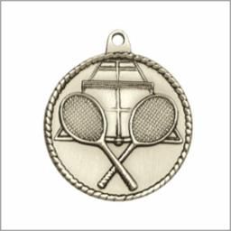 TENNIS MEDAL 2" ANTIQUE GD