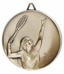 GLD DC TENNIS MEDAL F