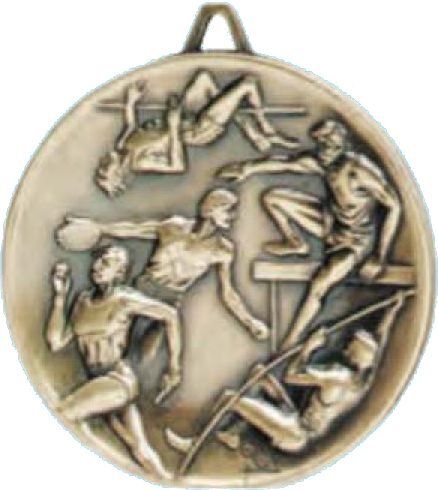 GLD DC TRCK-FLD MEDAL M