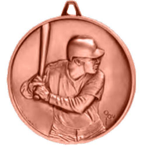 BRZ DC BASEBALL MEDAL M