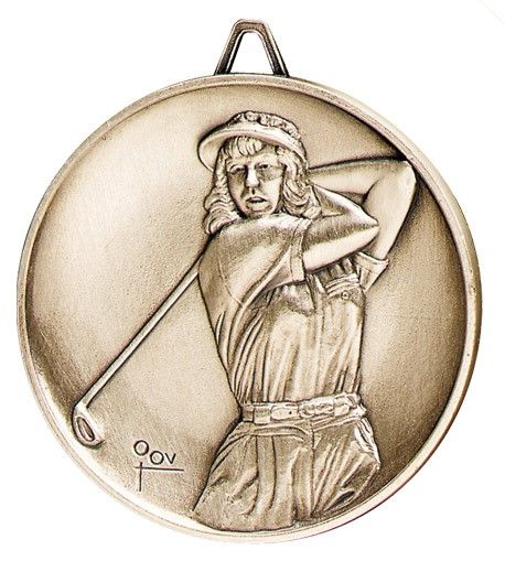 GLD GOLF MEDAL F