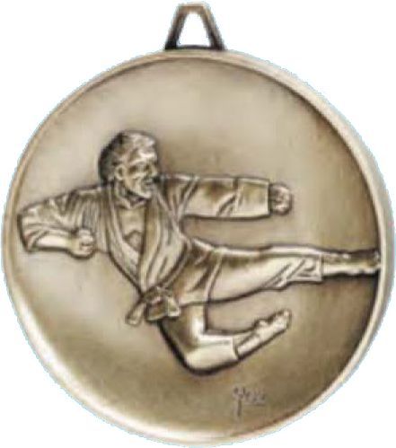 GLD DC KARATE MEDAL