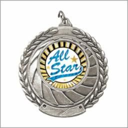 INSERT MEDAL 1" ANT. SIL