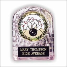 ACRYLIC AWARD STAND 4 1/