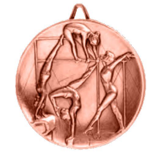 BRZ GYM MEDAL F