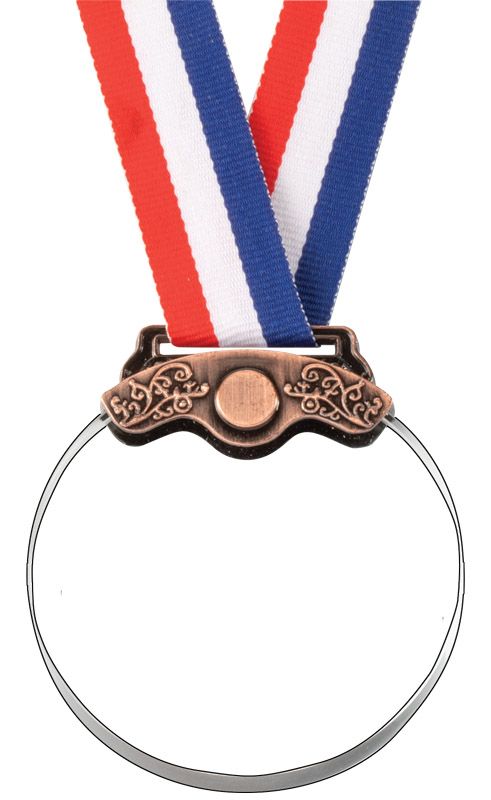 BRONZE MEDAL W BOX &amp; RIB