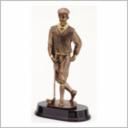 OLD FASHION GOLFER, MALE